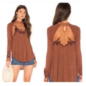 Free people embroidered shirt